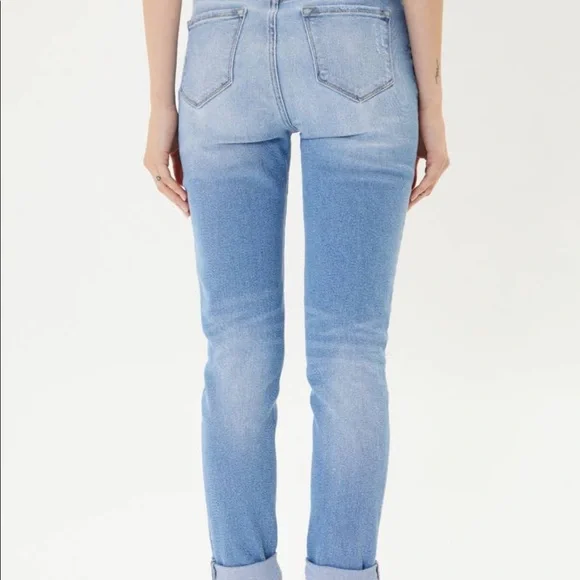 NWT Kancan hi-rise cuffed Mom Jean - Picture 5 of 8